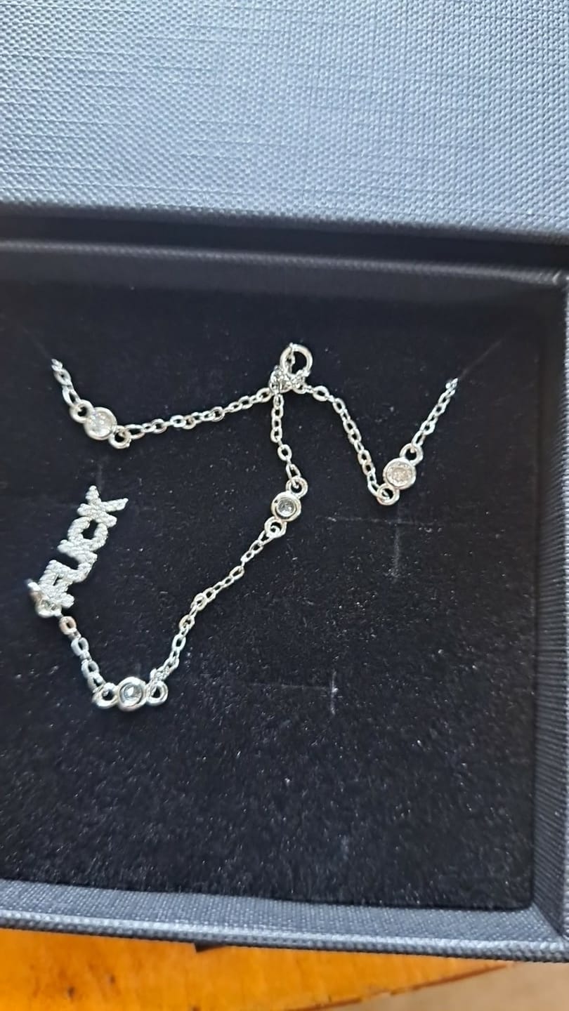 Customer photo review of Fuck Necklace