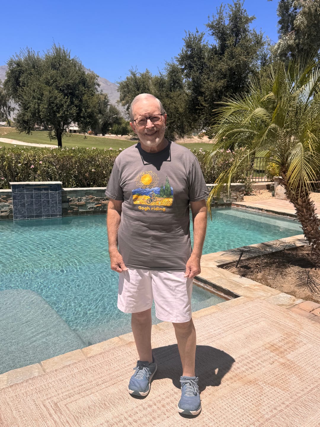 Customer photo review of Gogh Riding T-Shirt