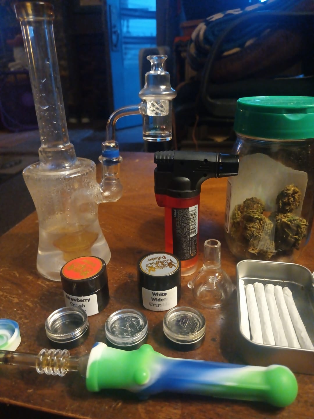 Customer photo review of Legendary Crumble White Widow 3.5G (BOGO)