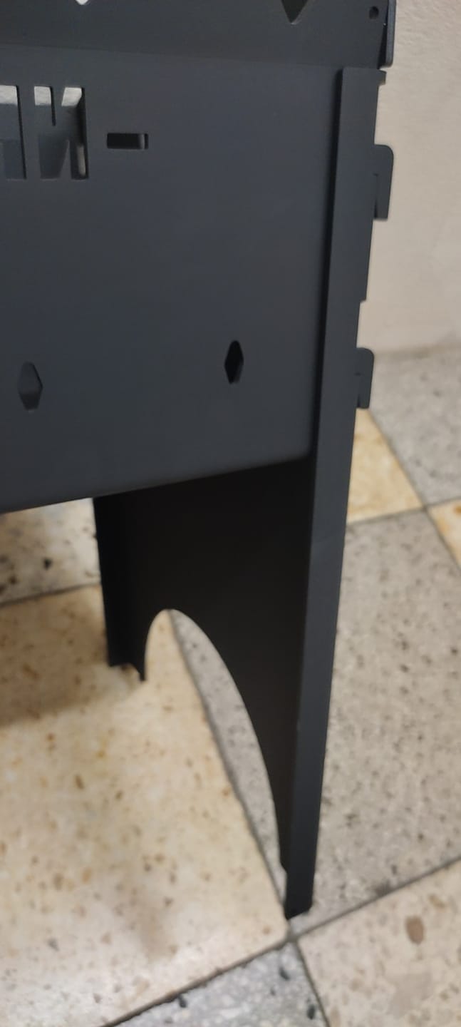 Customer photo review of SAEBIS® Black Edition Mangal Grill