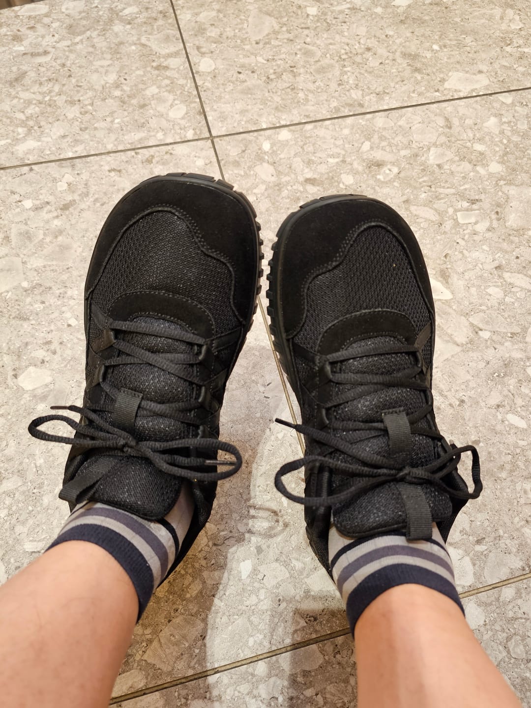 Customer photo review of Crag - Wide Toe Sneakers
