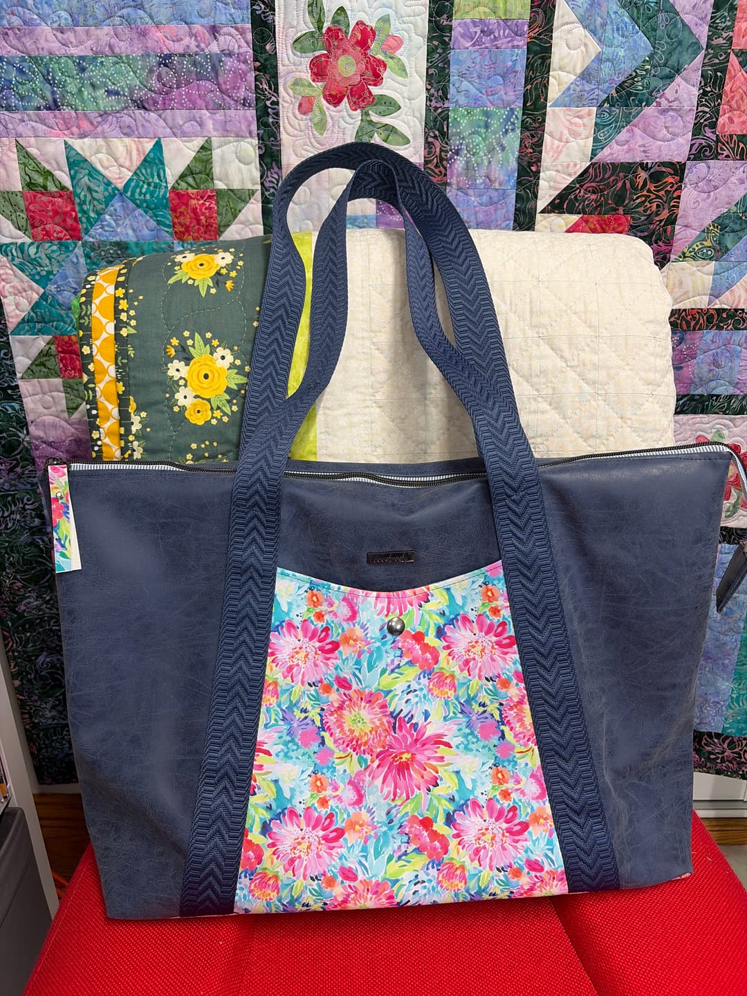 Customer photo review of Awesome Blossom - Printed Saffiano
