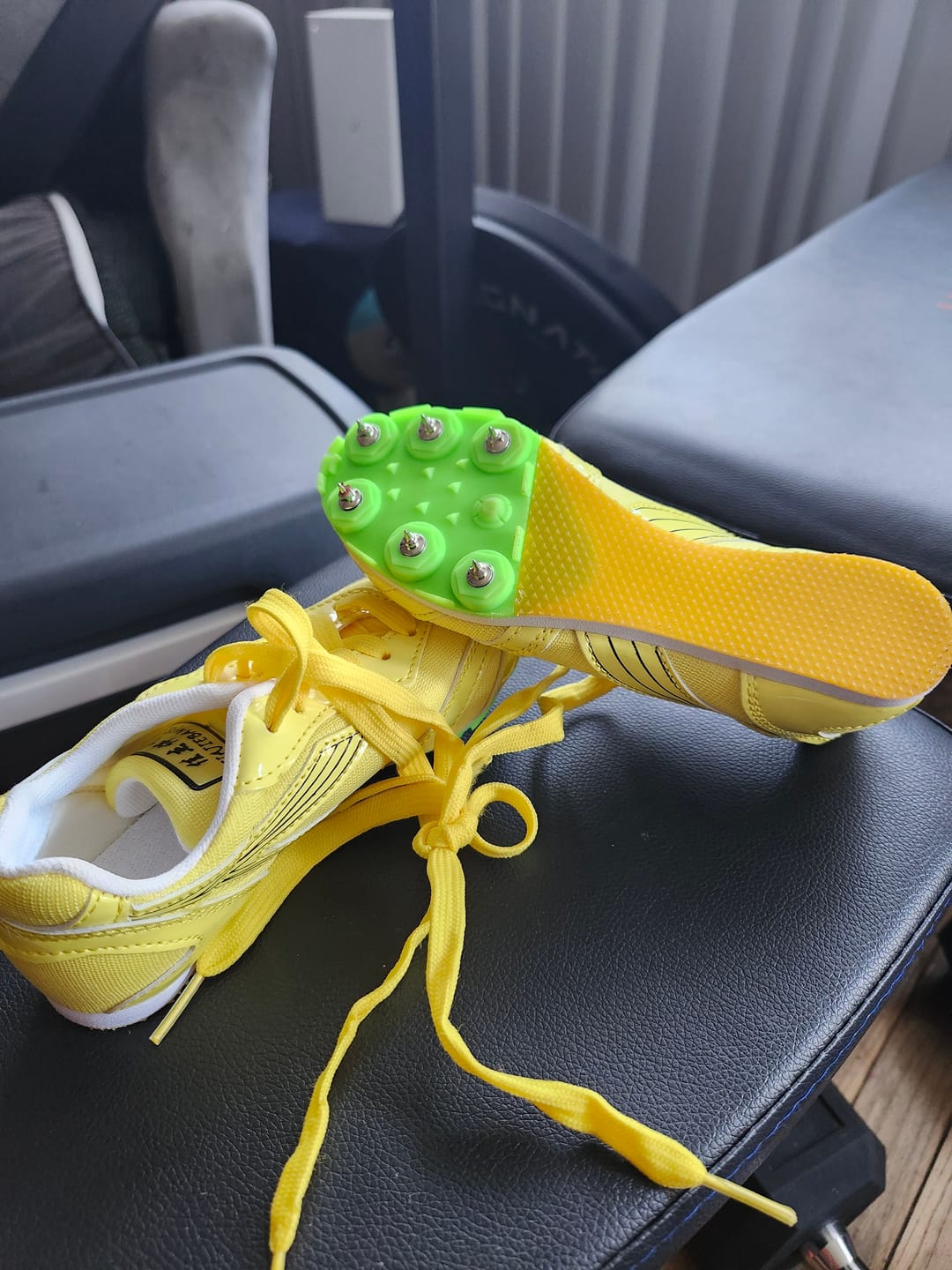 Customer photo review of Volt Kids Sprint Track Spikes