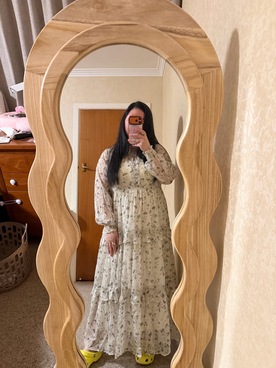 Customer photo review of Mirabelle Dress || Winter Vines