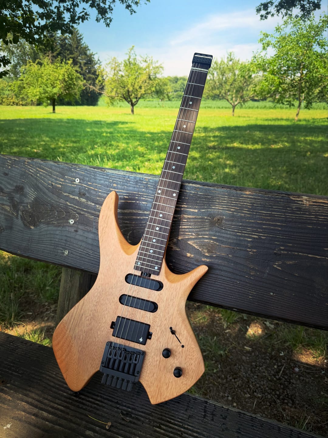 Customer photo review of Donner HLX-500 Guitare Électrique Moderne Sans Tête【ancienne réf. NHL-500】