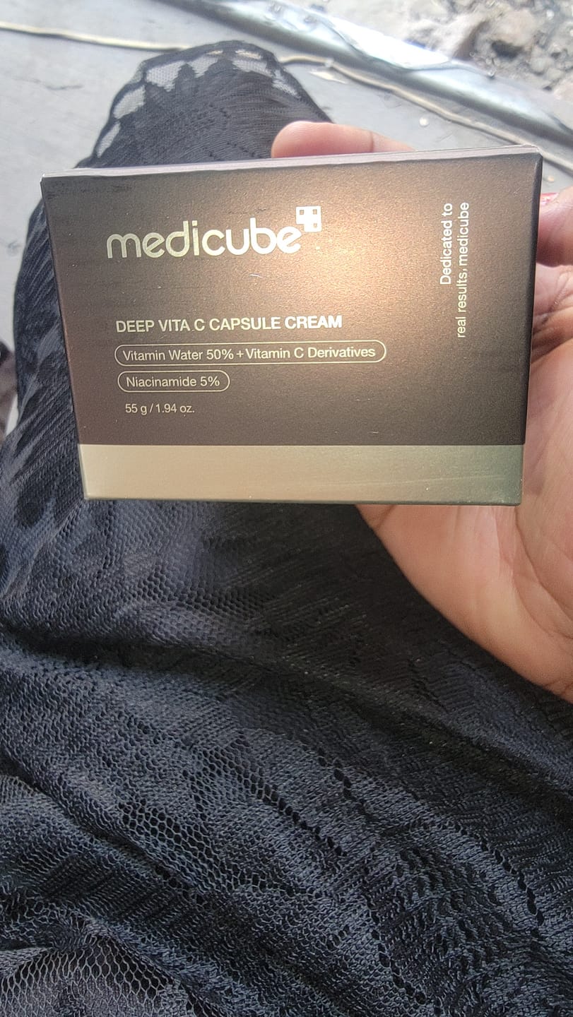 Customer photo review of Medicube - Crème - Deep Vita C Capsule Cream