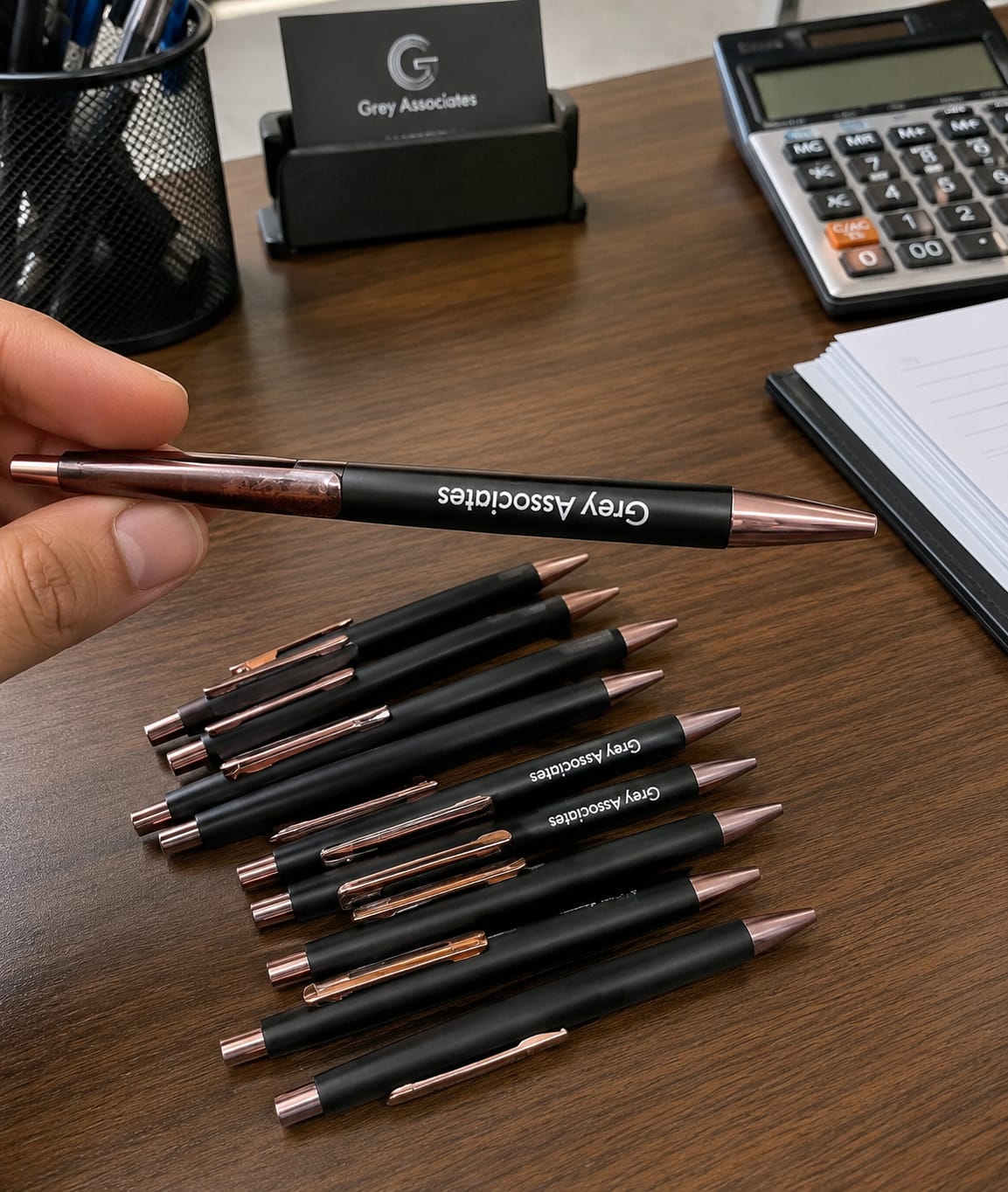 Customer photo review of Premium Metal Pen | Best Corporate Gift | PrintMine.in