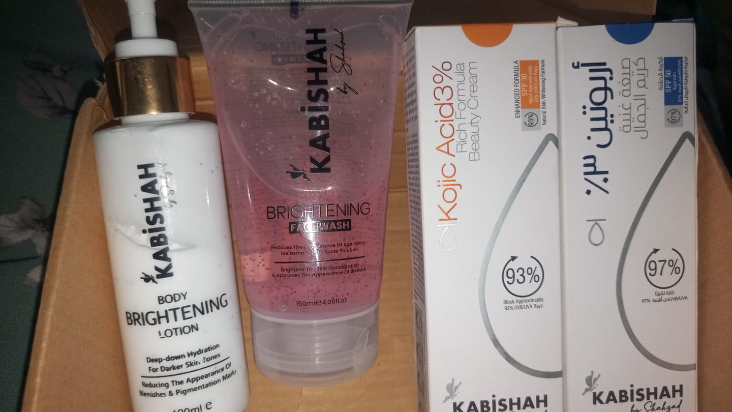 Customer photo review of Intense Pigmentation Bundle