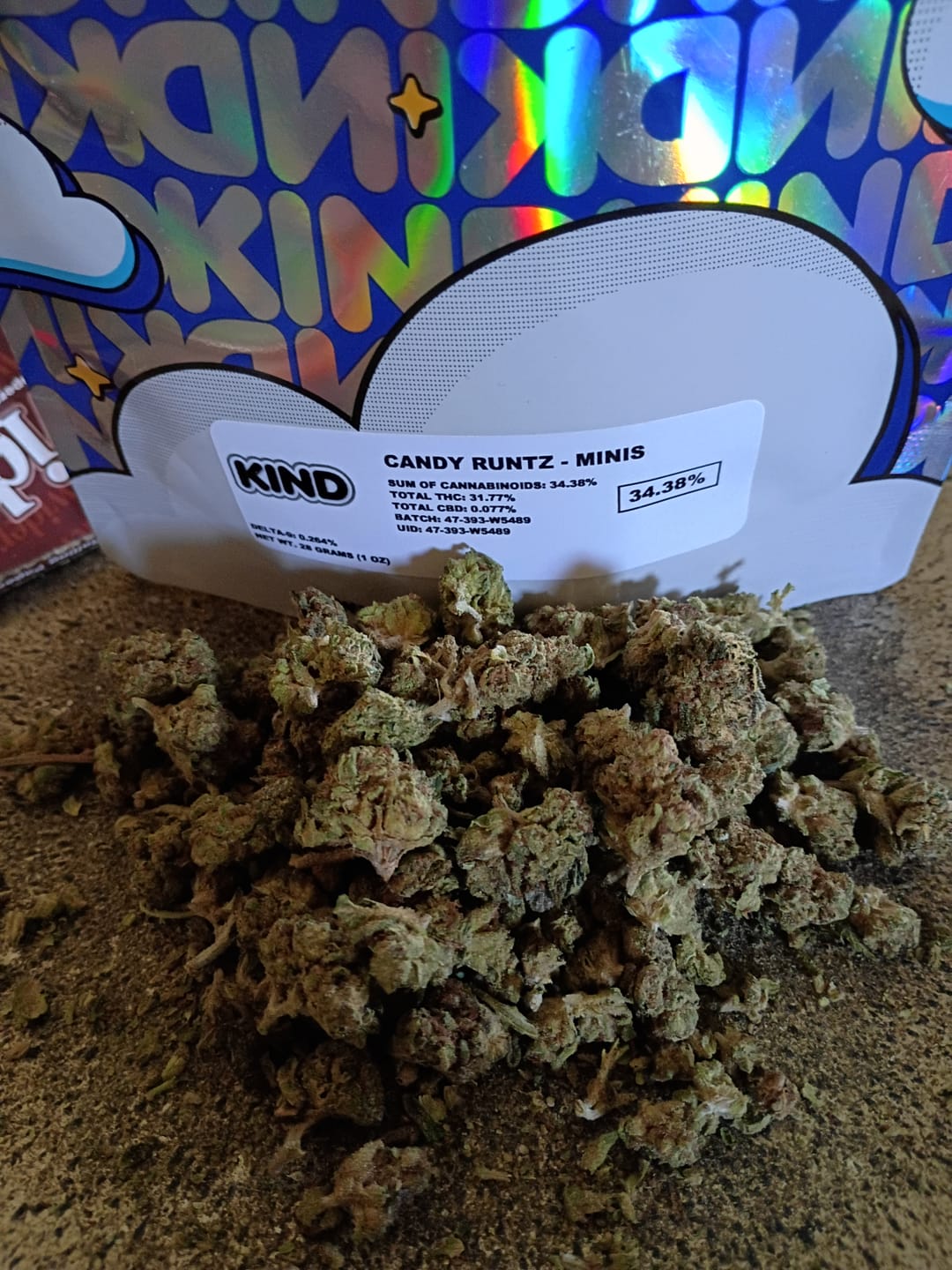 Customer photo review of Candy Runtz - Minis - 28 Grams - Hybrid