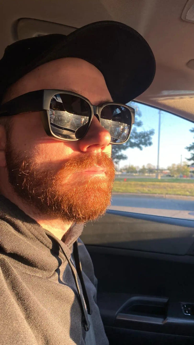Customer photo review of ShadeEase™ Fit Over Polarized Sunglasses