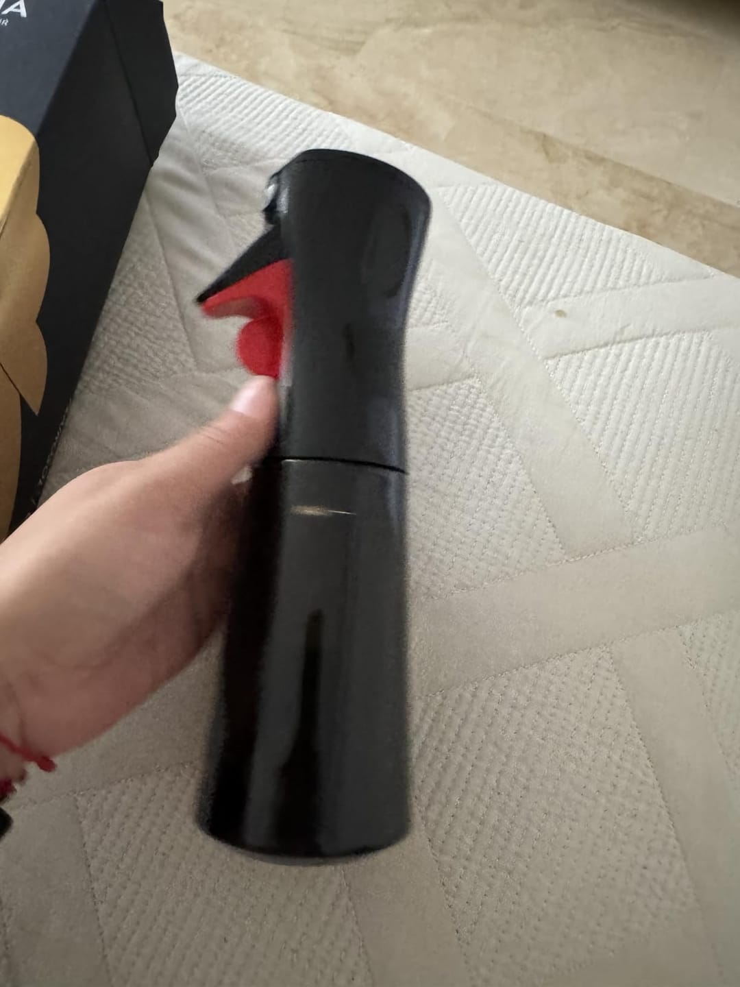 Customer photo review of Olivia Signature Kitchen Sprayer 200ml – Black