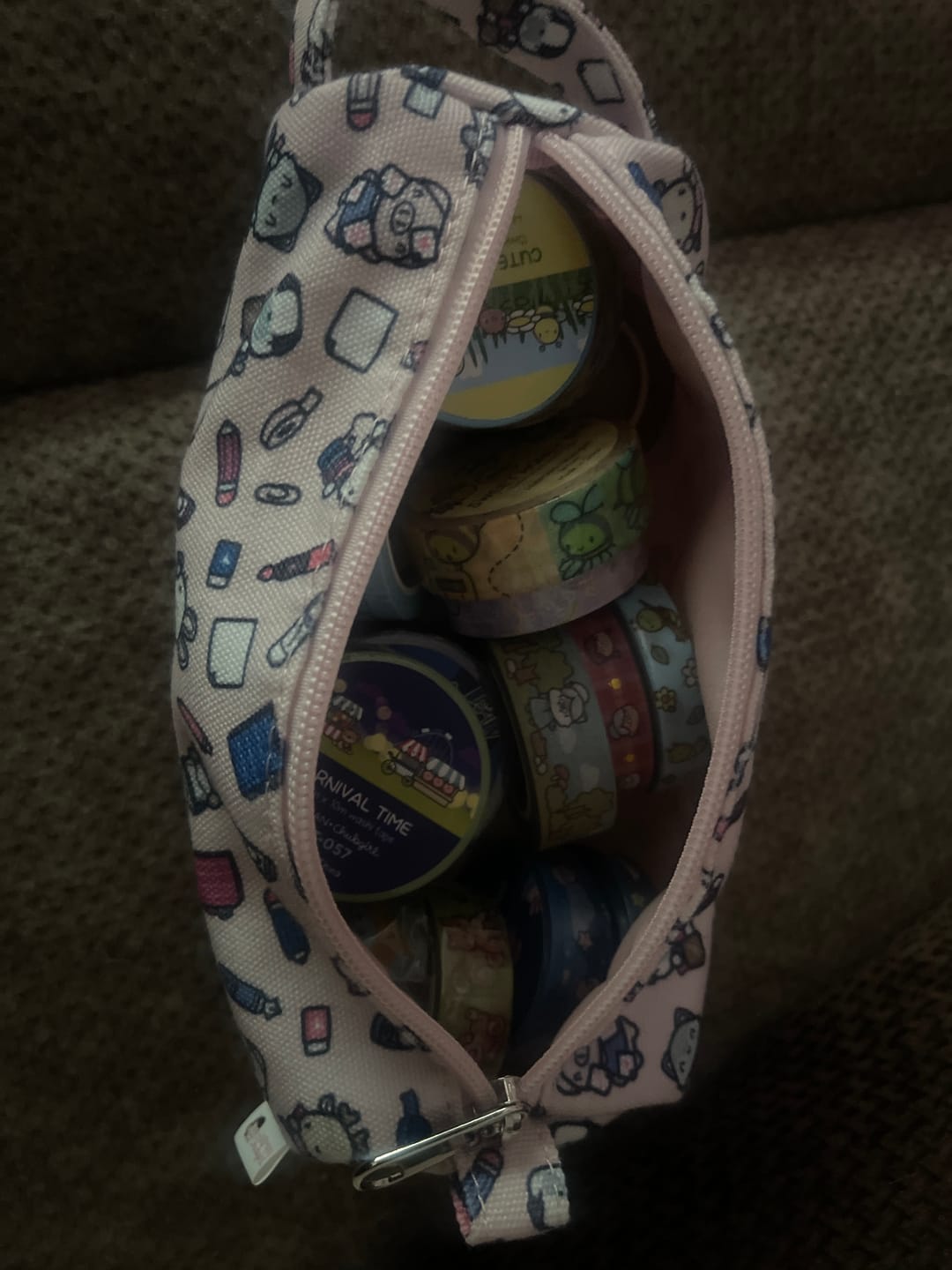 Customer photo review of Stationery Buddies Pencil Pouch