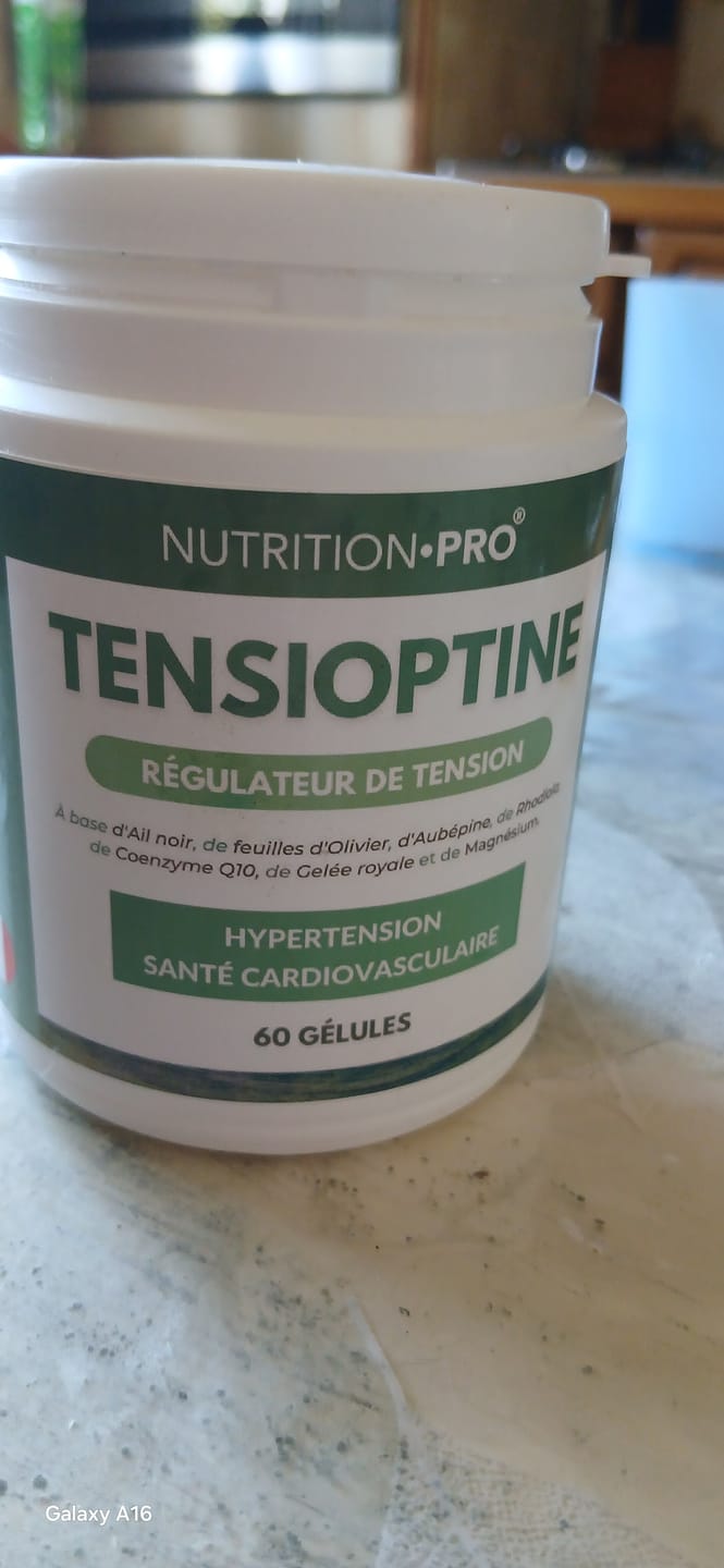 Customer photo review of TENSIOPTINE - 60 GÉLULES