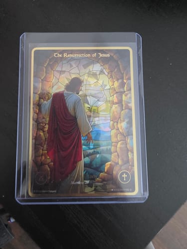 Customer photo review of The Resurrection of Jesus – Stained Glass Promo (P107)