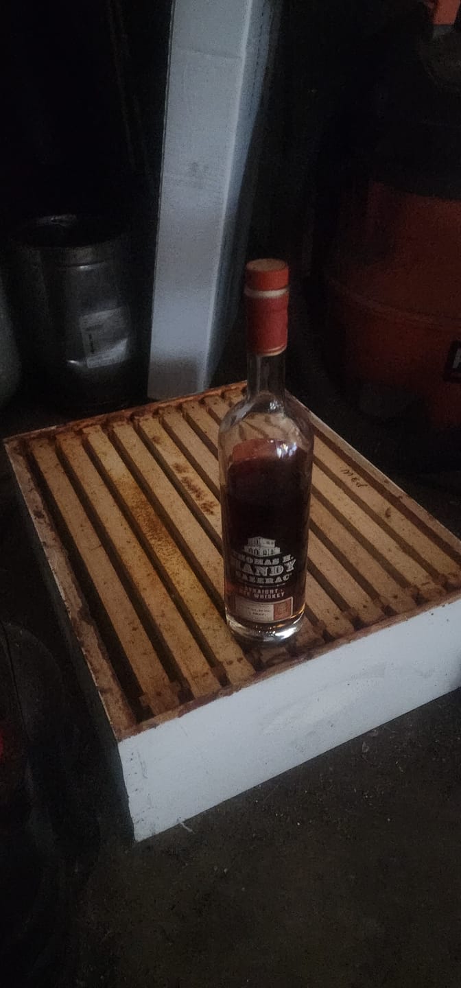Customer photo review of Thomas H. Handy Sazerac Straight Rye Whiskey (750ml)