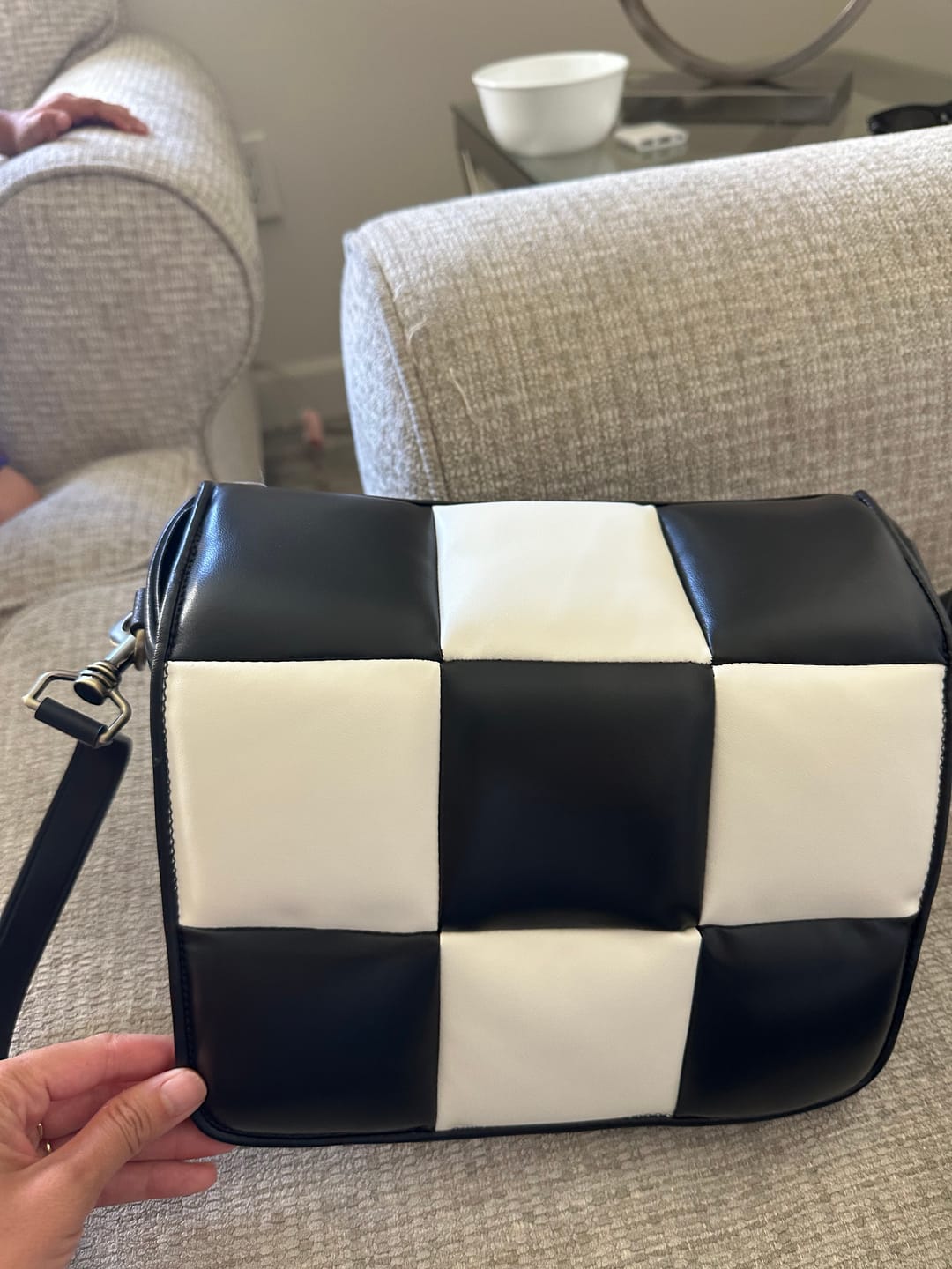 Customer photo review of The Cali - Our Mini Camera Bag