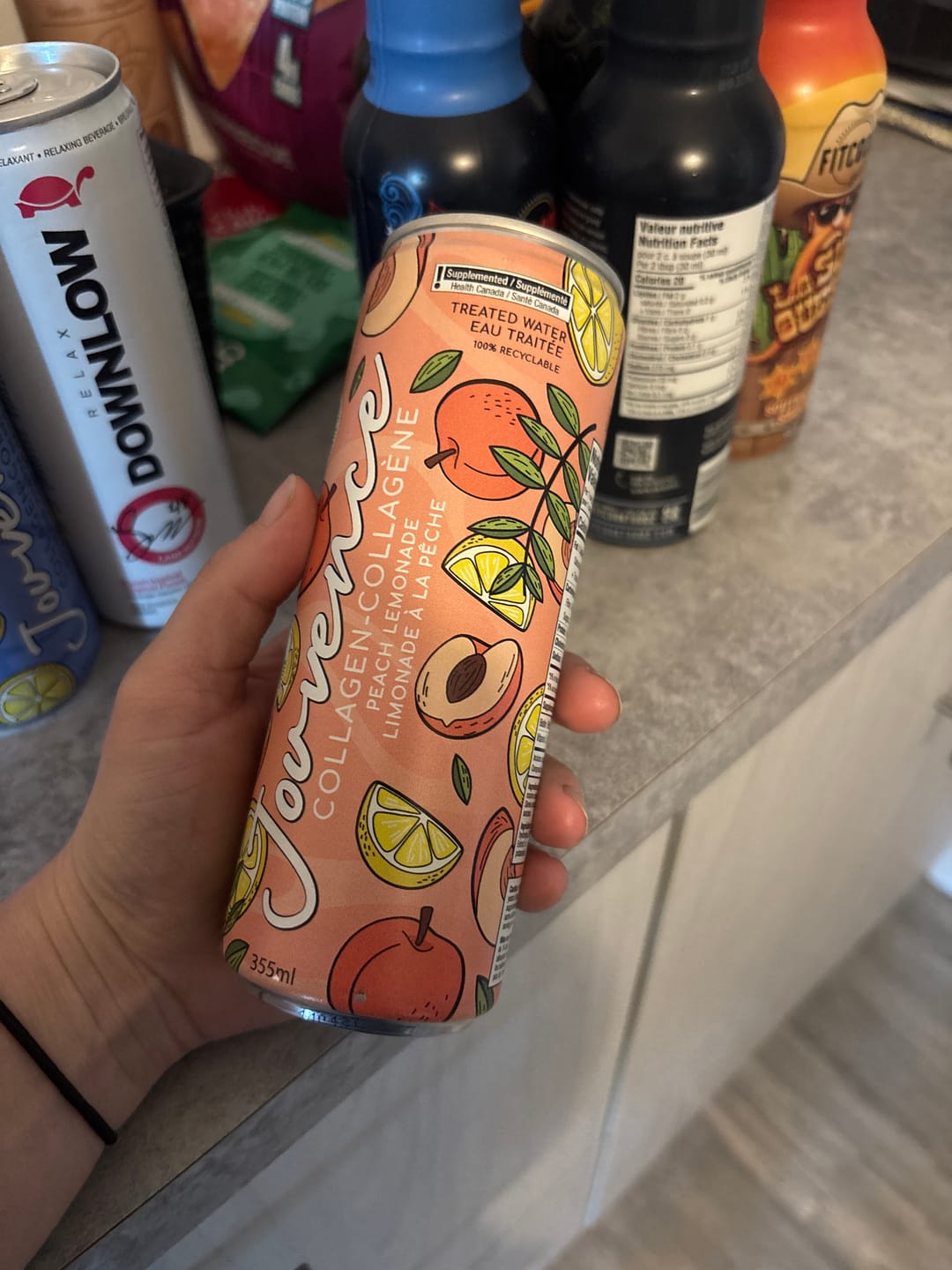 Customer photo review of Nova Pharma - Jouvence boisson de collagène - 355ml