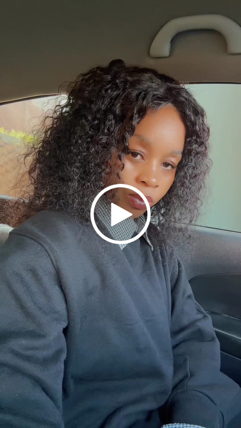 Customer video review of LUSANDA - Water Wave Brazilian 13x4 Lace Front Wig