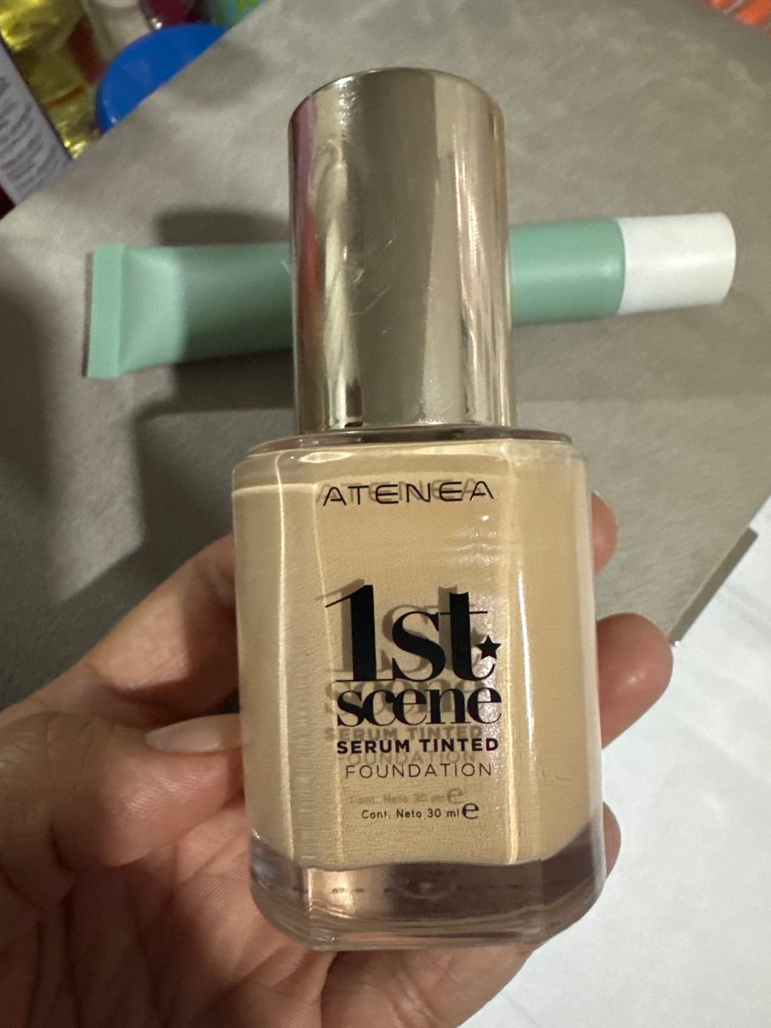 Customer photo review of TINTA DE MAQUILLAJE | SERUM TINTED