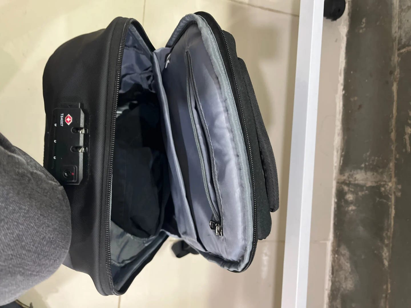 Customer photo review of Sac à Dos avec Code TSA