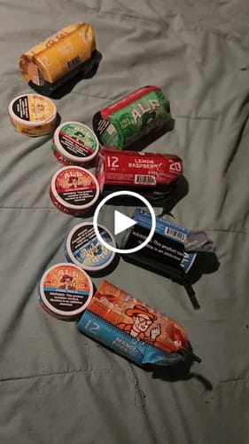 Customer video review of Drifters Island Peach Nicotine Pouches