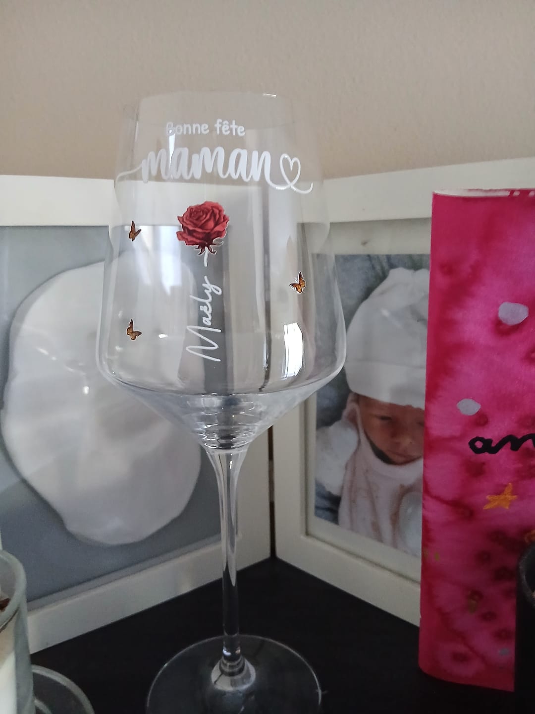 Customer photo review of Coffret cadeau - Verre