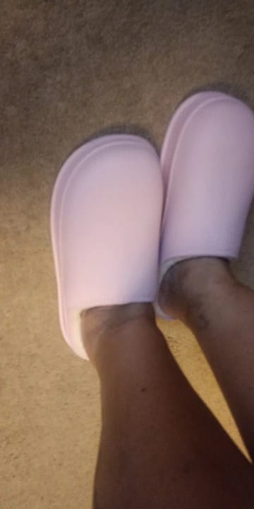 Customer photo review of Pantoufles d'Hiver Antidérapantes
