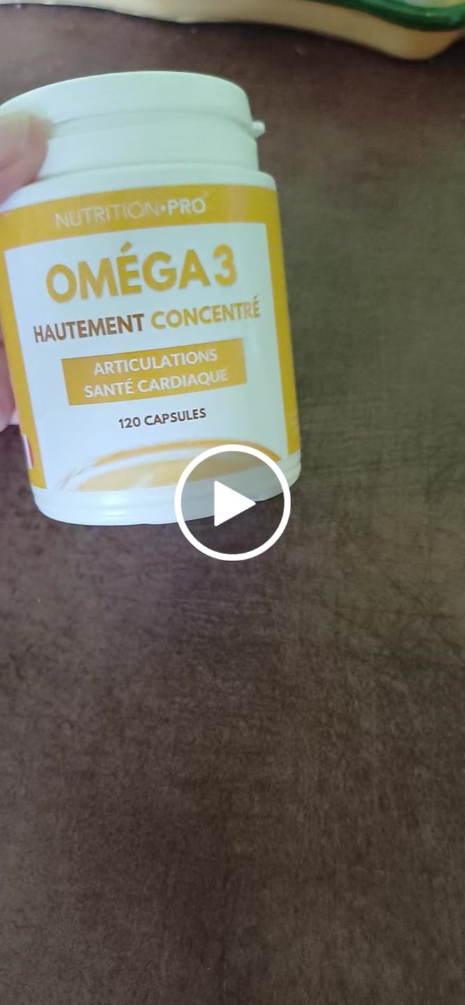Customer video review of OMÉGA 3 (OMEGAVIE®) - 120 CAPSULES