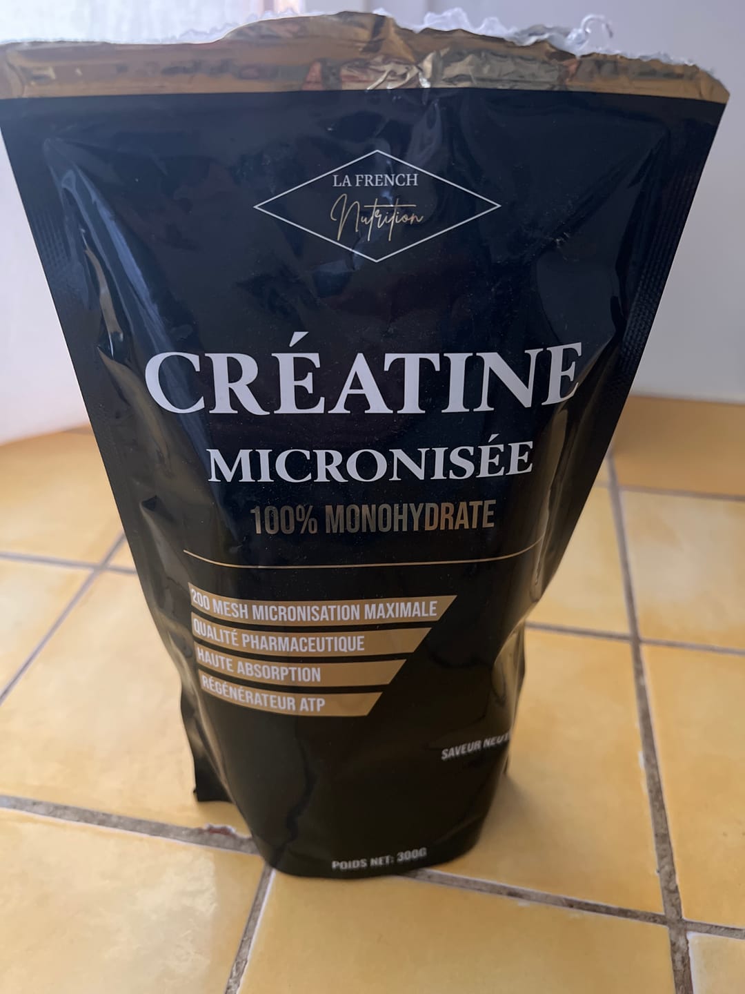 Customer photo review of CRÉATINE - 100% MONOHYDRATE MICRONISÉE