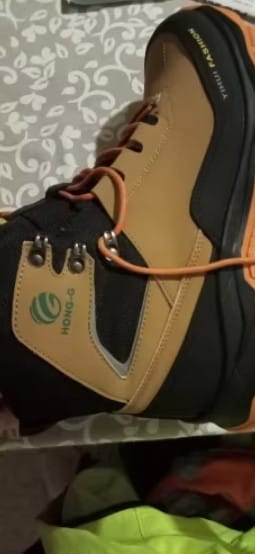 Customer photo review of Bottes de Travail Respirantes & Confortables - HONG-G
