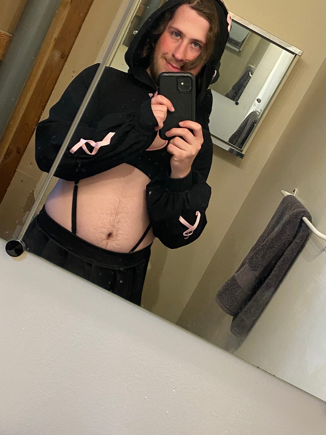 Customer photo review of HEART HOLLOW BODYSUIT SR16