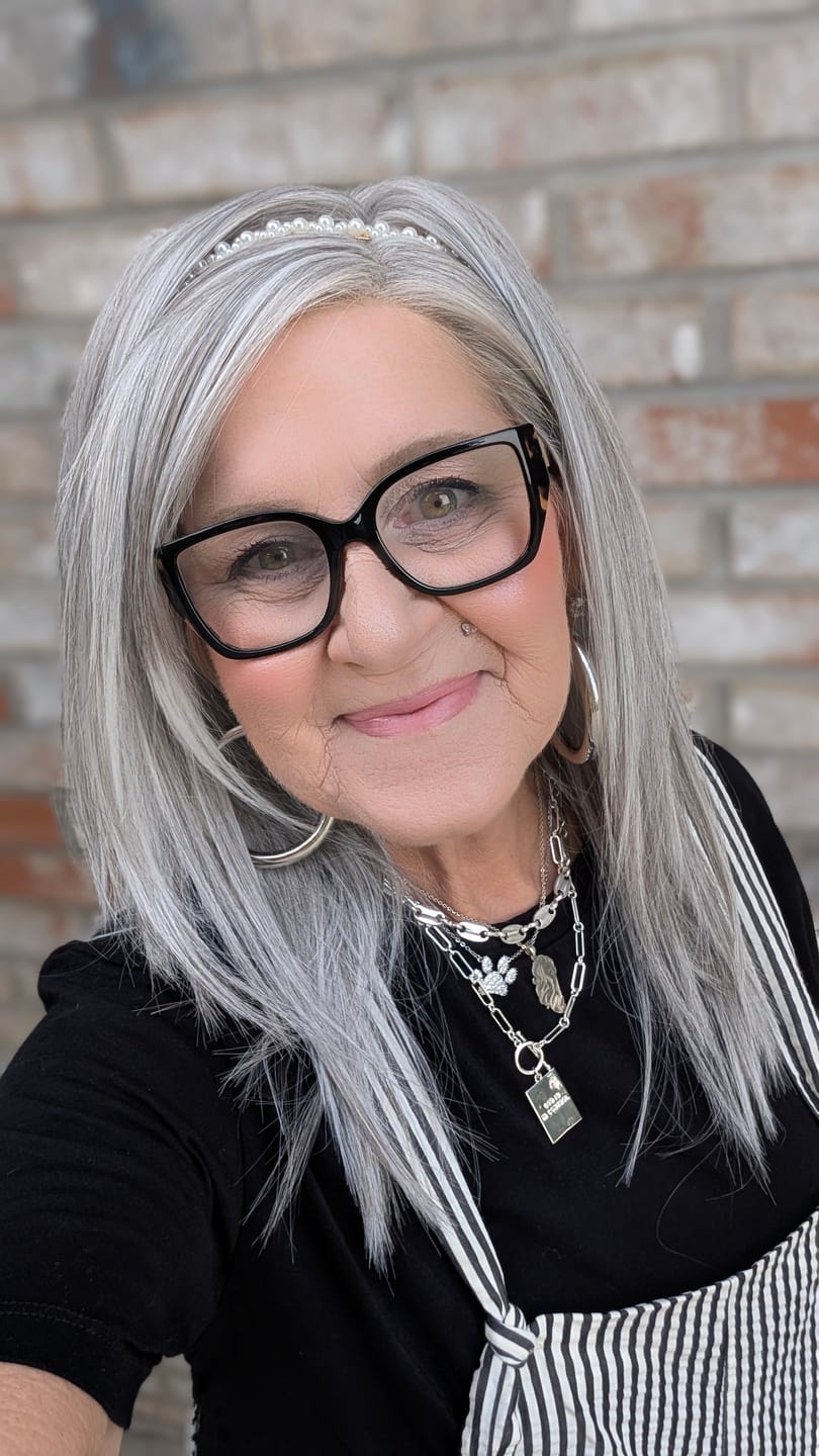 Customer photo review of RUNWAY WALK - Sugared Grey
