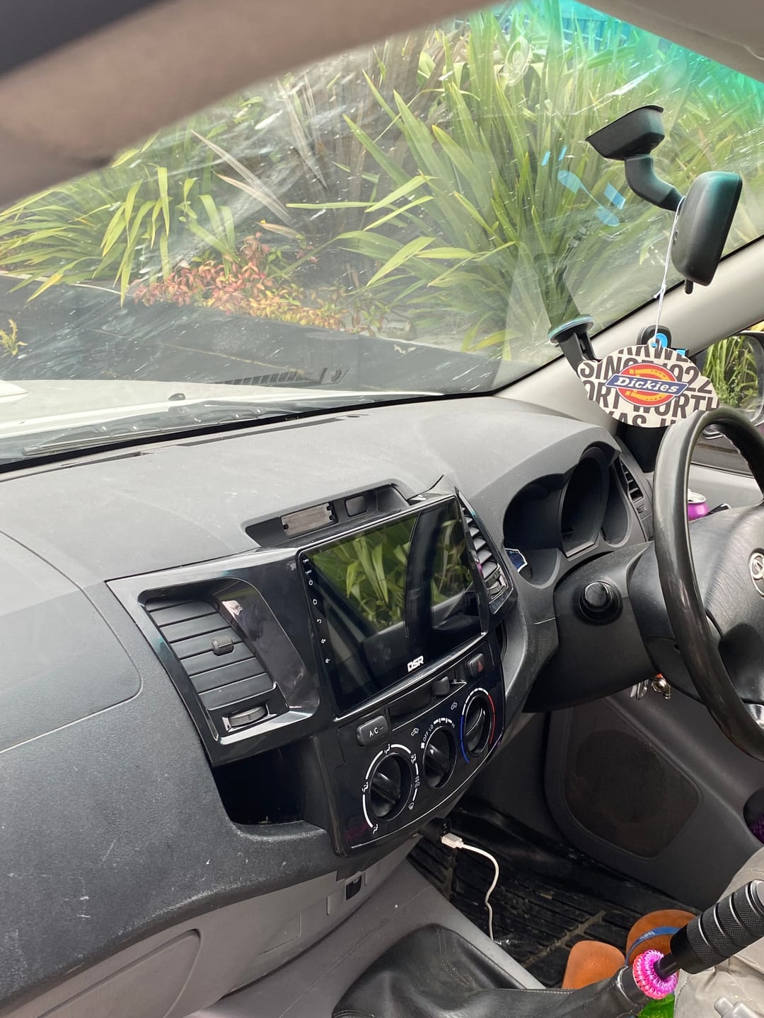 Customer photo review of Toyota Hilux N70 2005–2015 DSR Head Unit