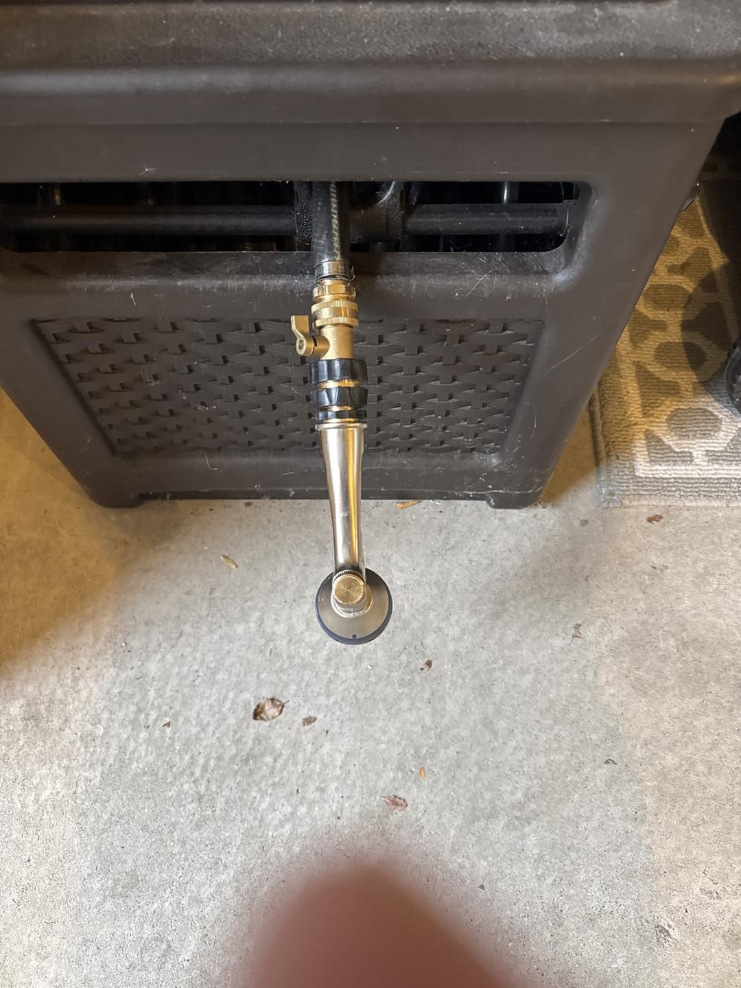 Customer photo review of HydroSnap — Conector Rápido para Manguera de Jardín