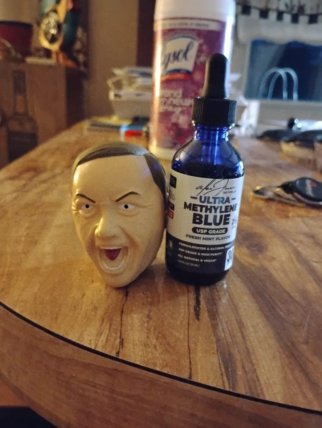 Customer photo review of Ultra Methylene Blue - Fresh Mint Flavor (50mL) (30 Servings)