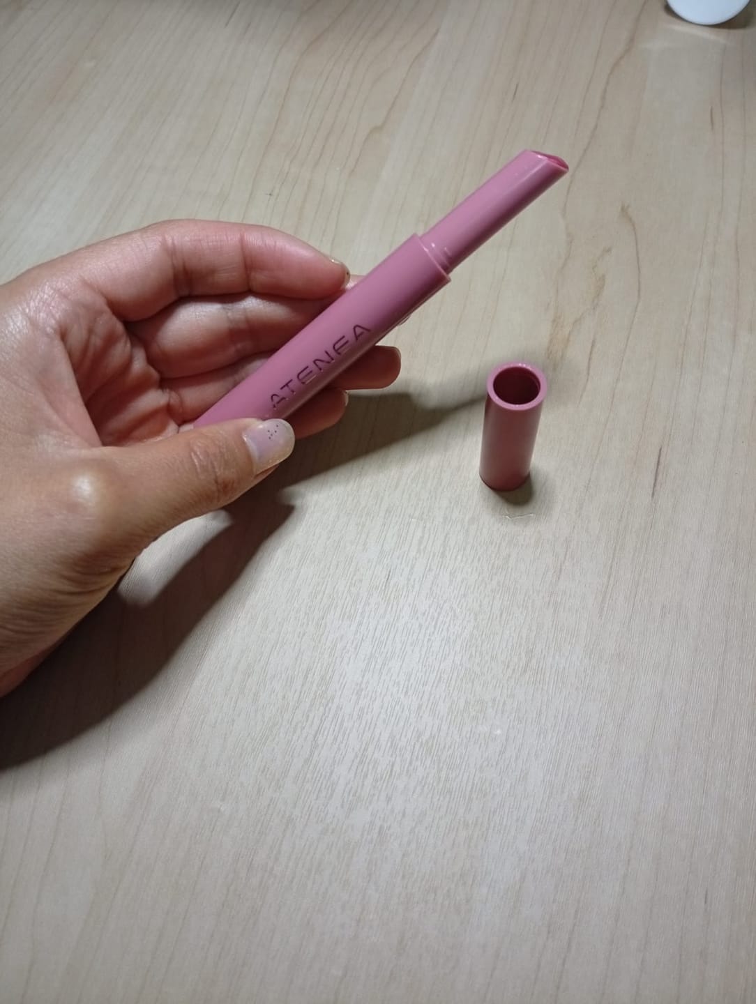 Customer photo review of CLICK LIPSTICK SUBLIME
