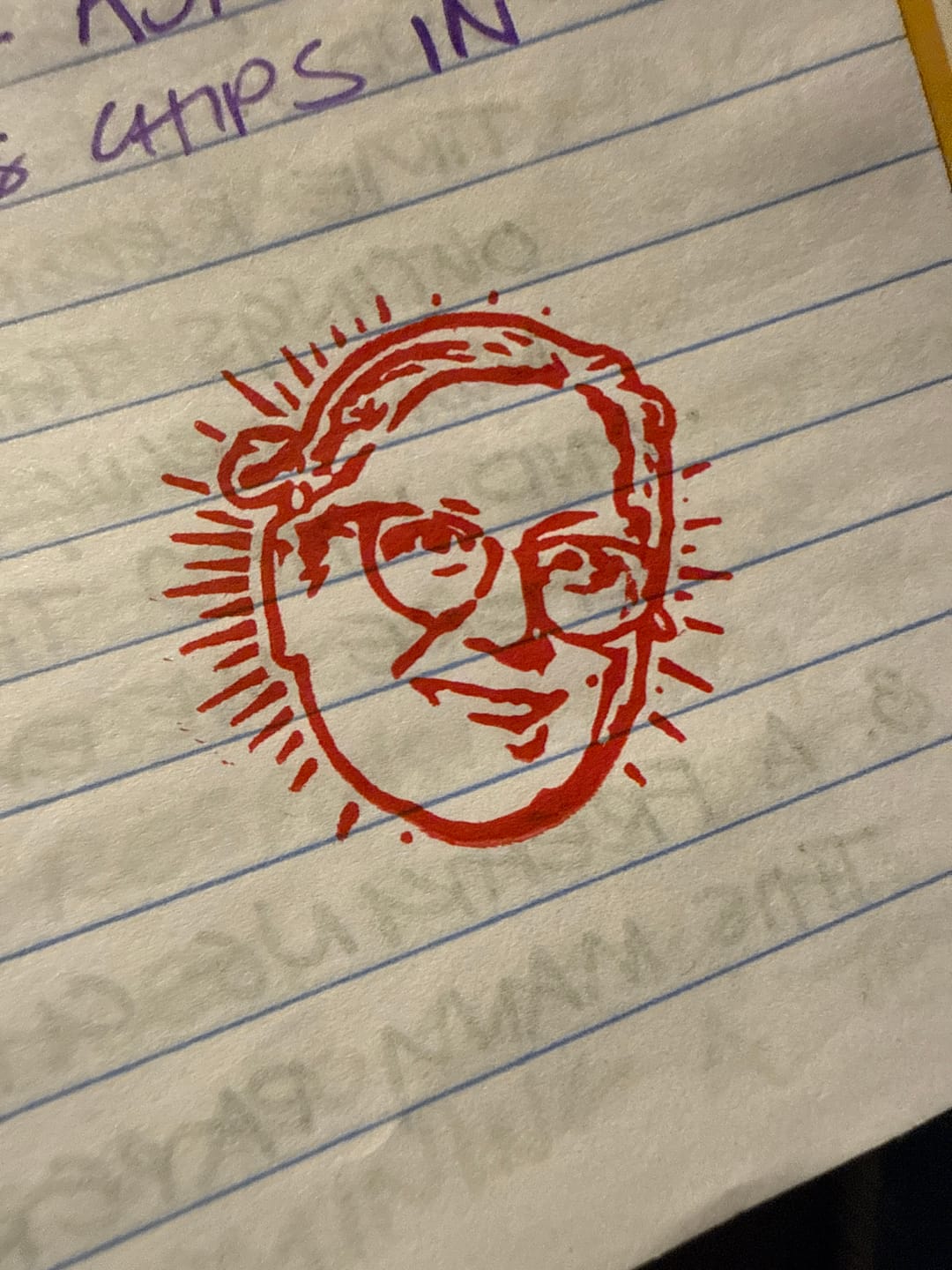 Customer photo review of Rubber Stamp﹘No Text - Self-Inking Stamp (min. 0.7")﹘US