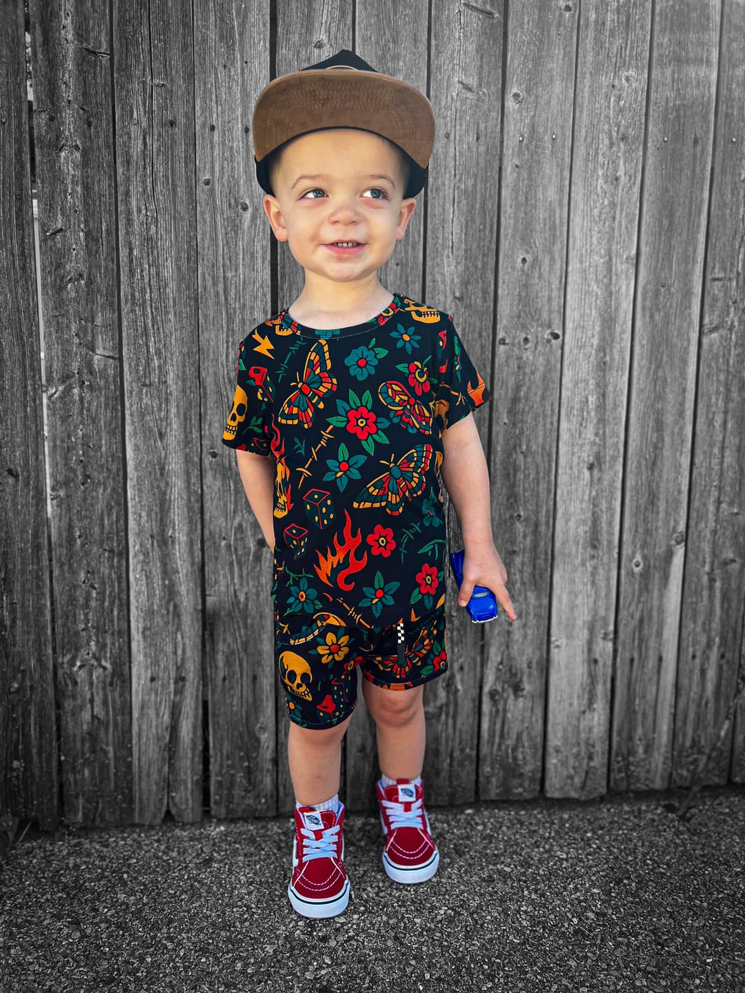 Customer photo review of Biker Two Piece Set in Inkworks