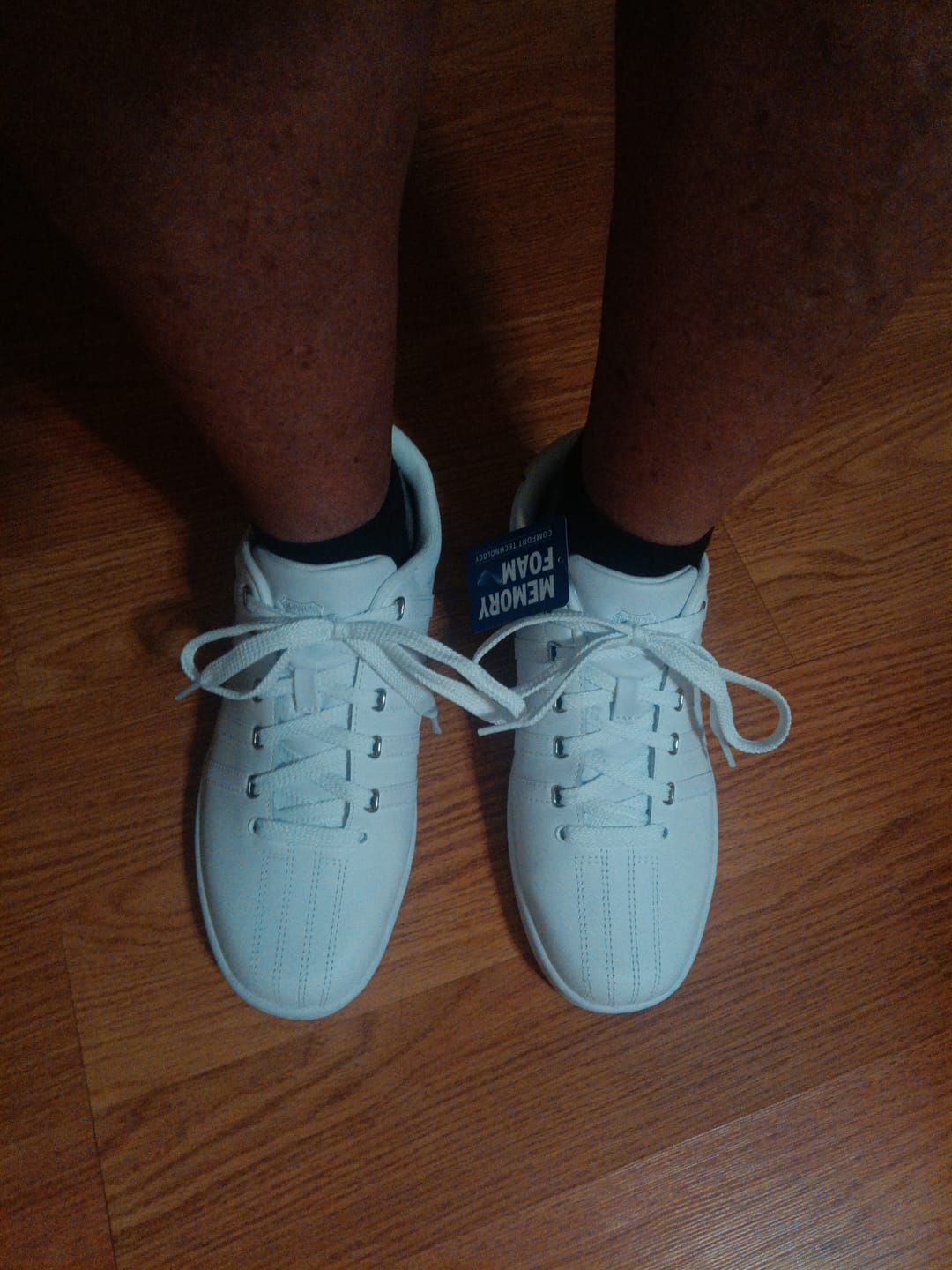 Customer photo review of 03629-155-M | COURT PRO II CMF | WHITE/SILVER