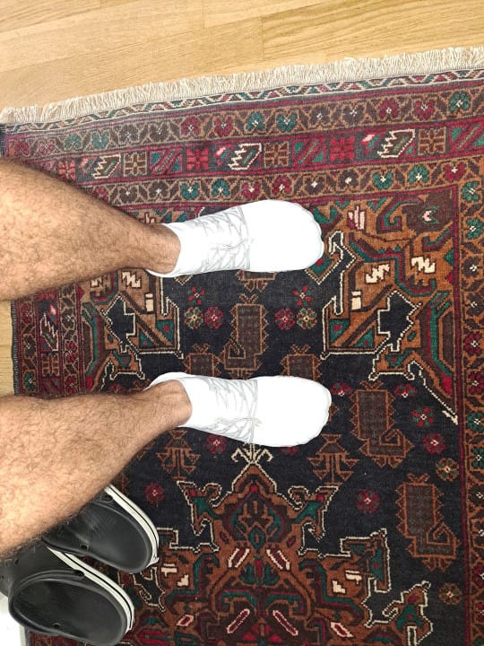 Customer photo review of Chaussures pieds nus confortables et flexibles