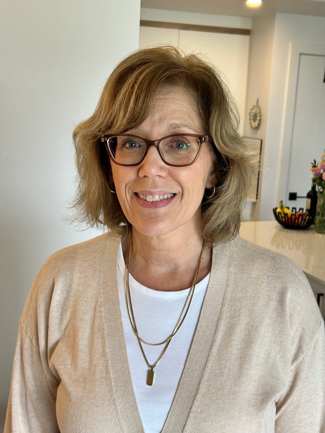 Customer photo review of Minimal Pendant Necklace Duo