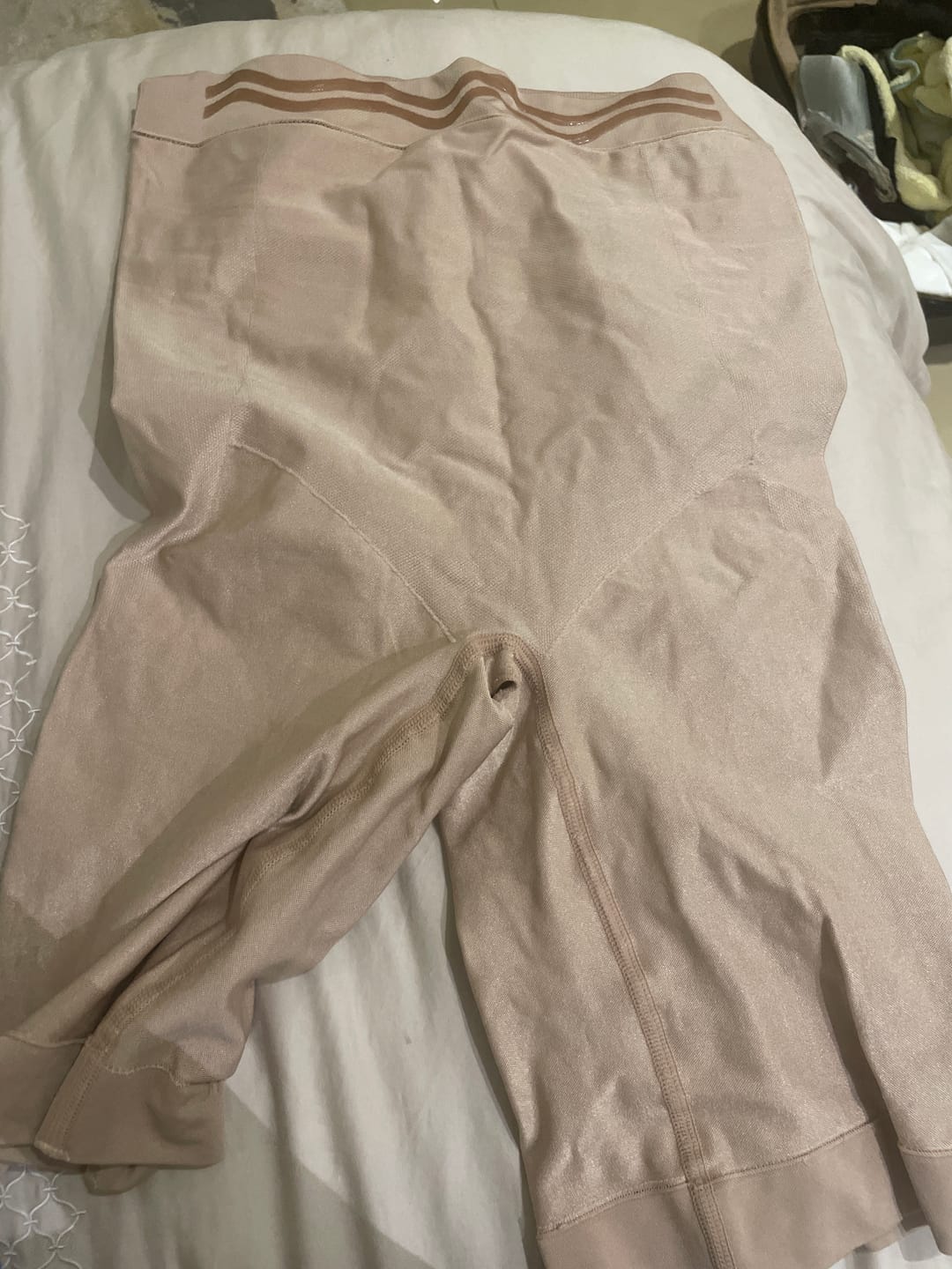 Customer photo review of Slim Compression Waist Sculpting Invisible Bermuda