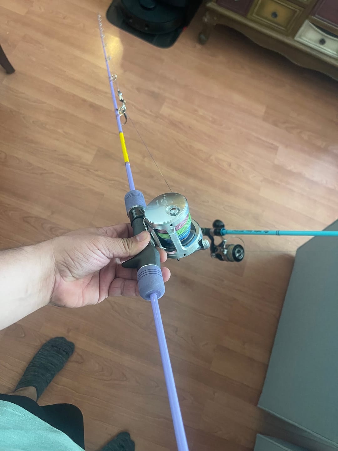 Customer photo review of GOOFISH® Ares Light Jigging Rod-6.2' Jig 60-250g & Solid Nano Blank &Japan Fuji SIC Golden Guide
