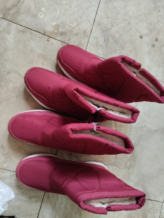 Customer photo review of Bottes d’Hiver Imperméables & Chaudes