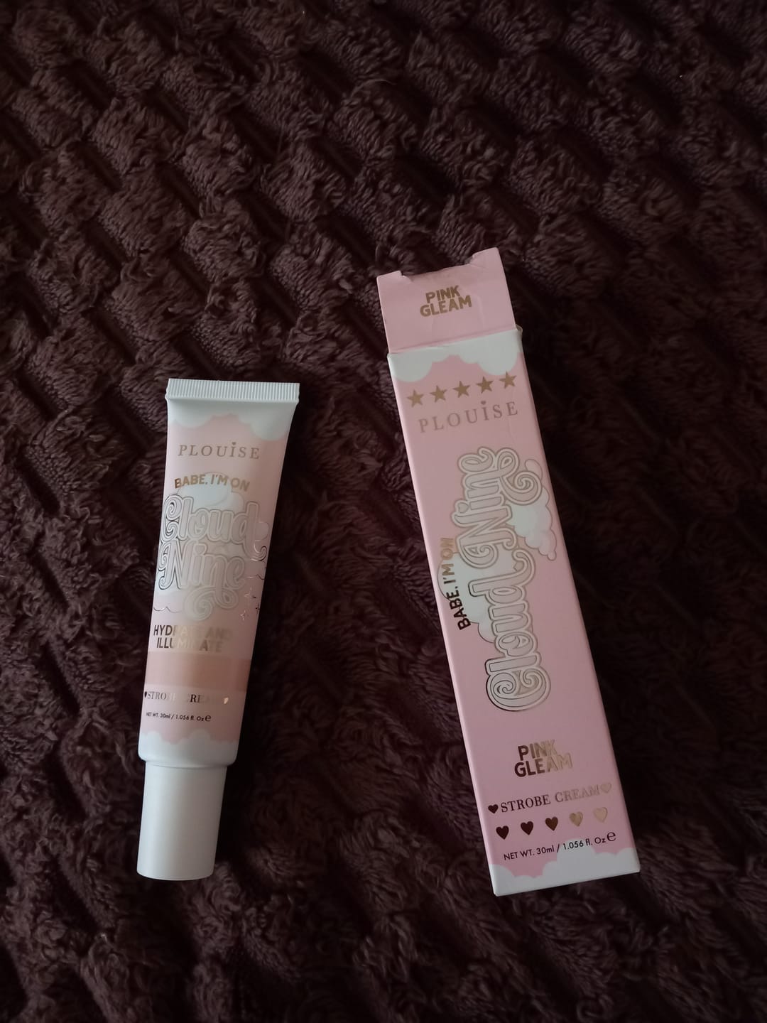 Customer photo review of Babe Im On Cloud Nine Strobe Cream