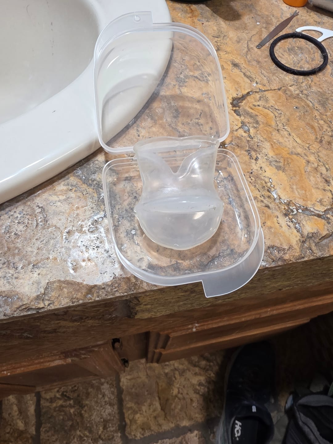 Customer photo review of SnoreGrip Pro – Instant Snoring Relief