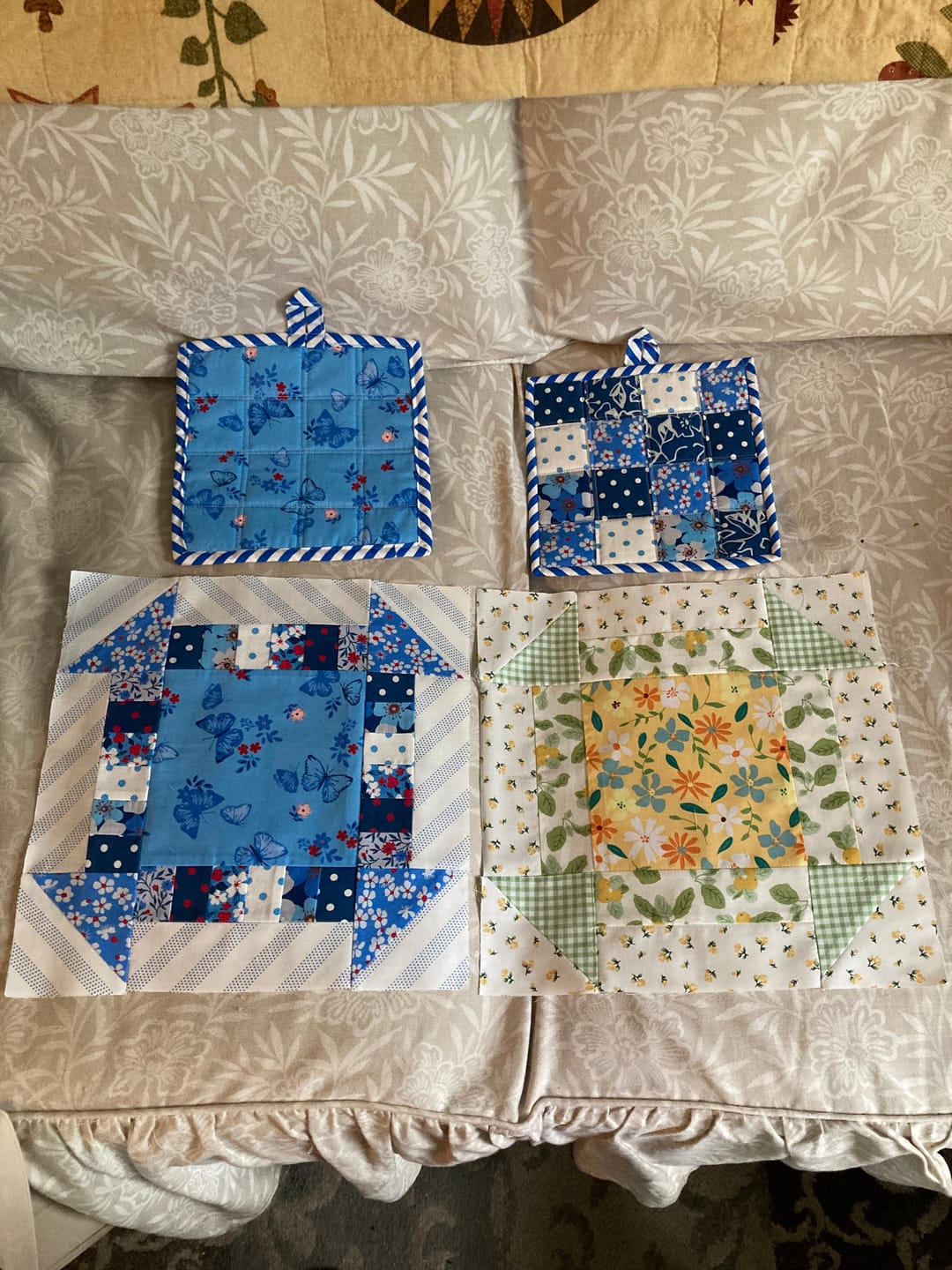 Customer photo review of Mrs Quilty Subscription Box