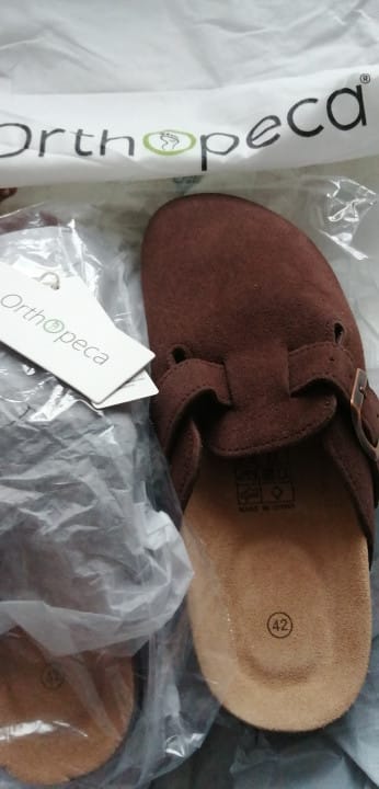 Customer photo review of Pantoufles de Sabots Boston Confortables