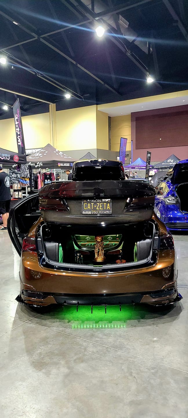 Customer photo review of 2015-2020 TLX Carbon fiber Trunk