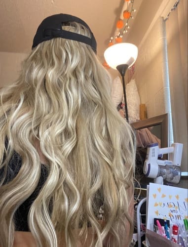 Customer photo review of Glow Halo - תוספת שיער למראה מלא וטבעי